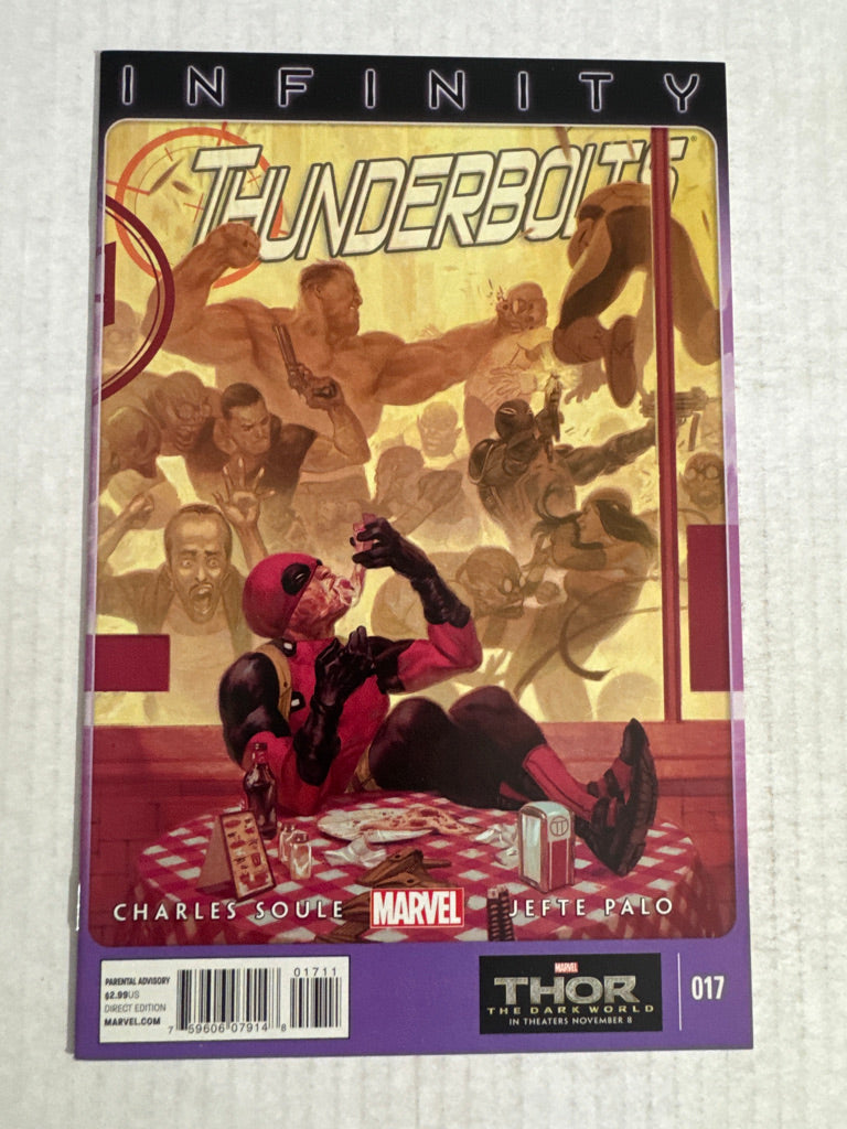 THUNDERBOLTS #17 Vol 2 Tedesco Cover