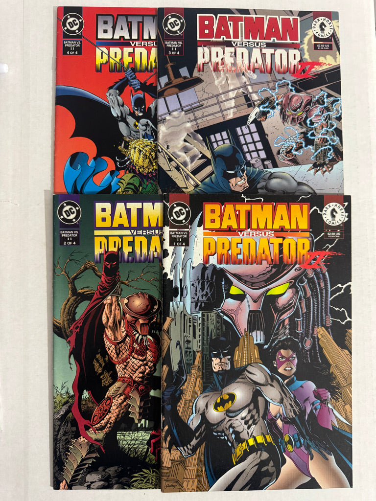 BATMAN VERSUS PREDATOR II #1-4 NM- SET