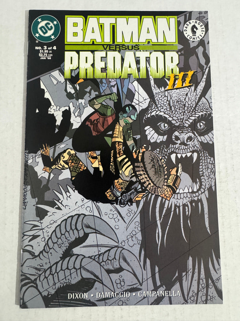 BATMAN VERSUS PREDATOR III #3 VF/NM