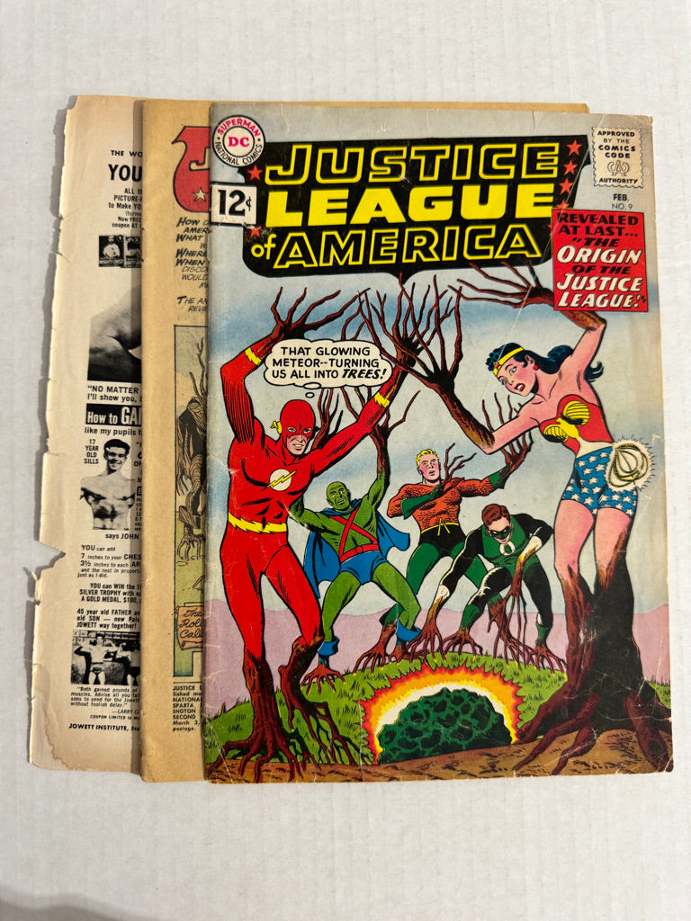 JUSTICE LEAGUE OF AMERICA #9 GD-