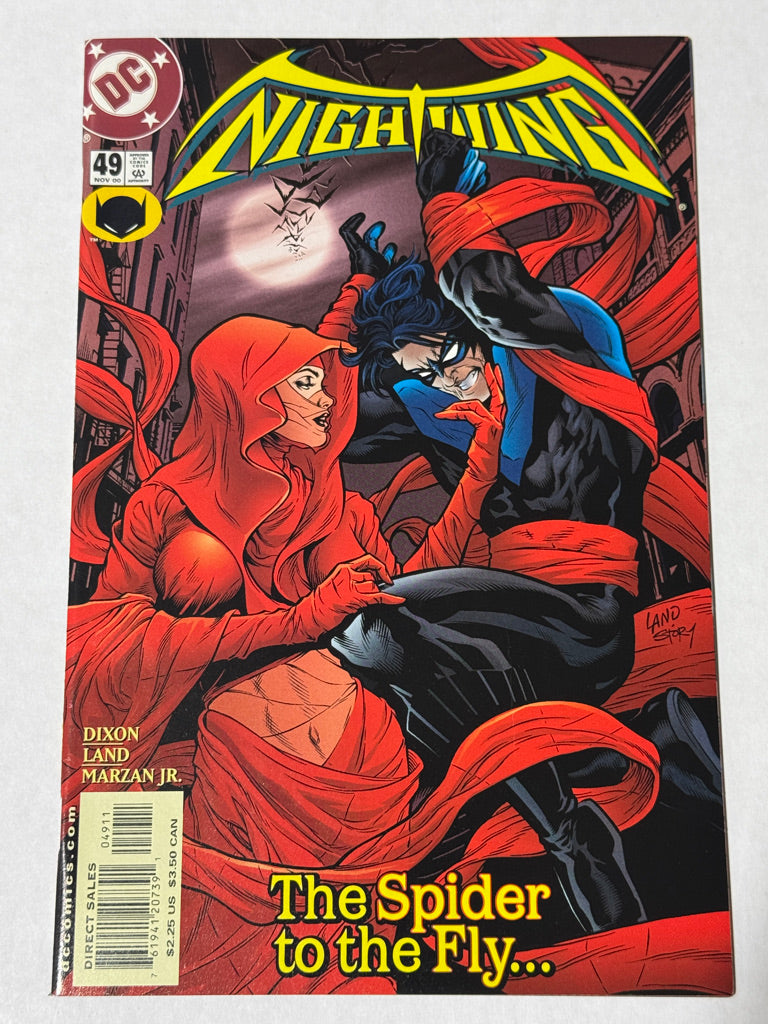 NIGHTWING #49 Vol 2 NM Greg Land Cover