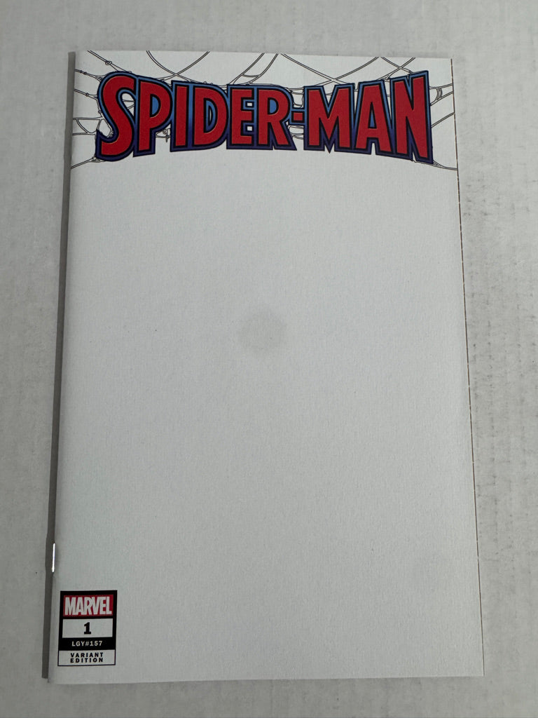 SPIDER-MAN #1 Vol 4 NM Blank Variant