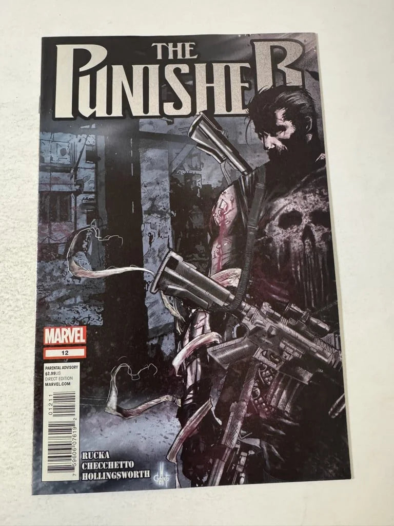 PUNISHER #12 Vol 8 12 VF- Checchetto Cover