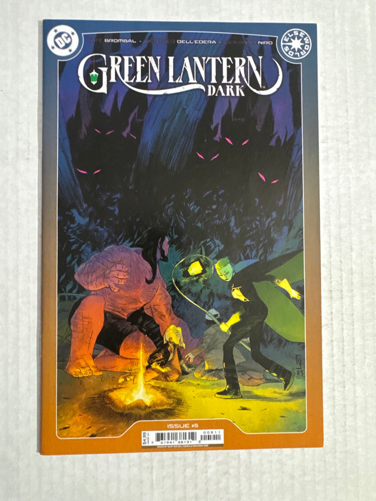 GREEN LANTERN DARK #5 NM Werther Dell'Edera Cover