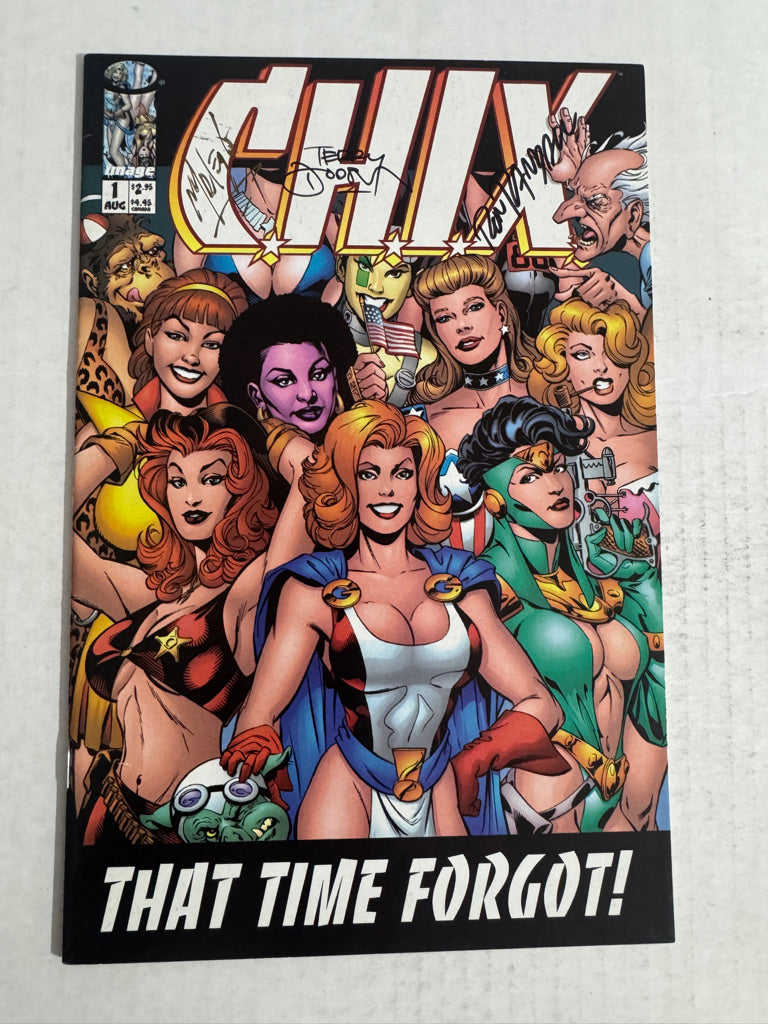 CHIX #1 NM- SIGNED by Terry Dodson & 2 more