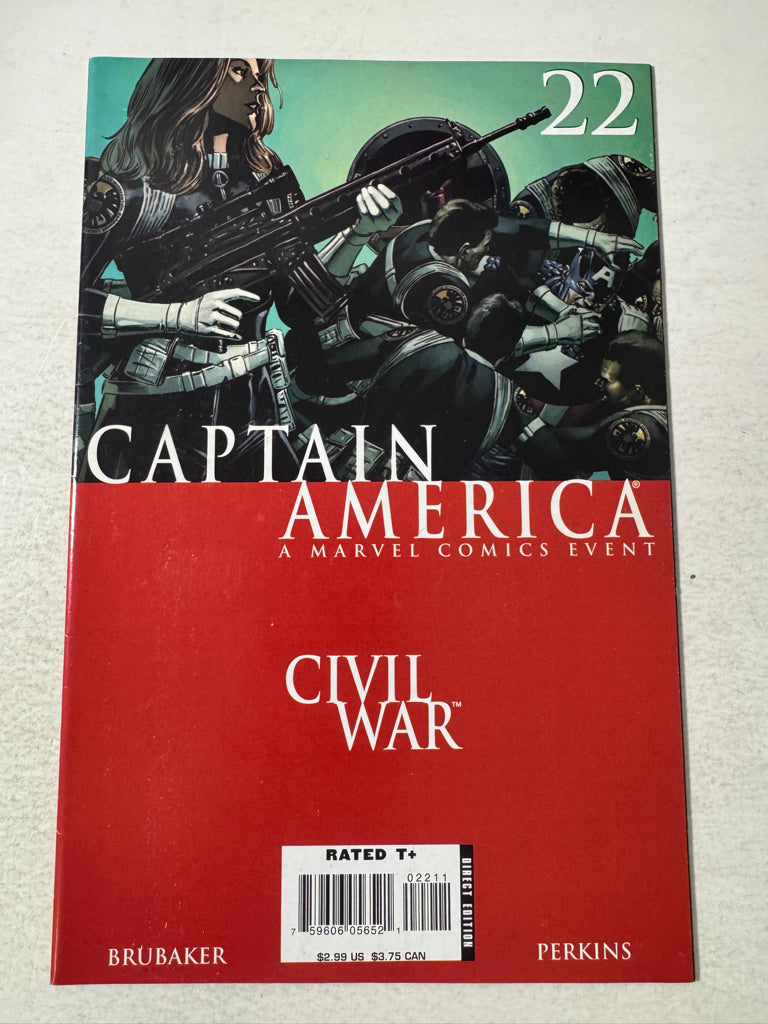 CAPTAIN AMERICA #22 Vol 5 NM-