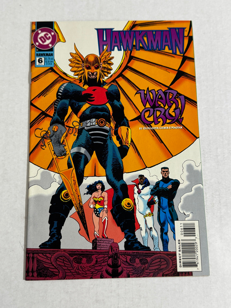 HAWKMAN #6 Vol 3 NM