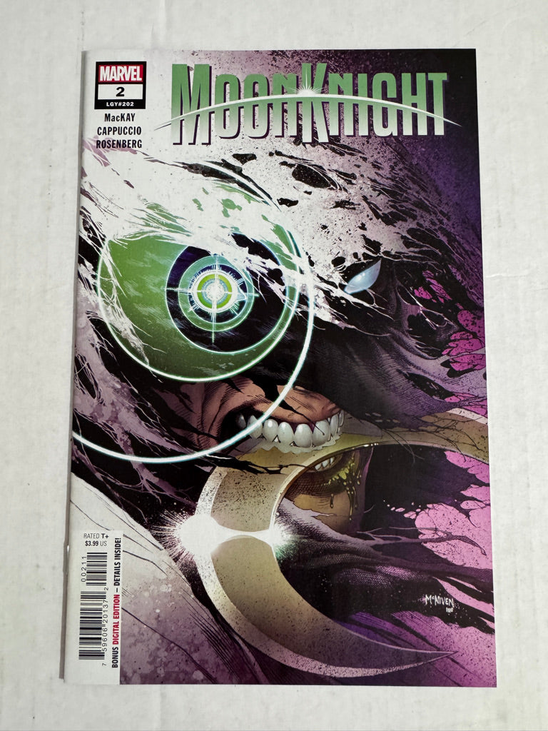 MOON KNIGHT #2 NM Steve McNiven Cover