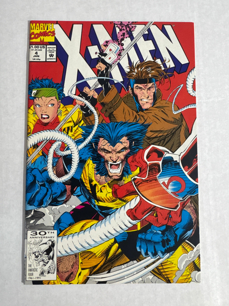 X-MEN #4 NM Jim Lee Cover 1ST APPEARANCE
