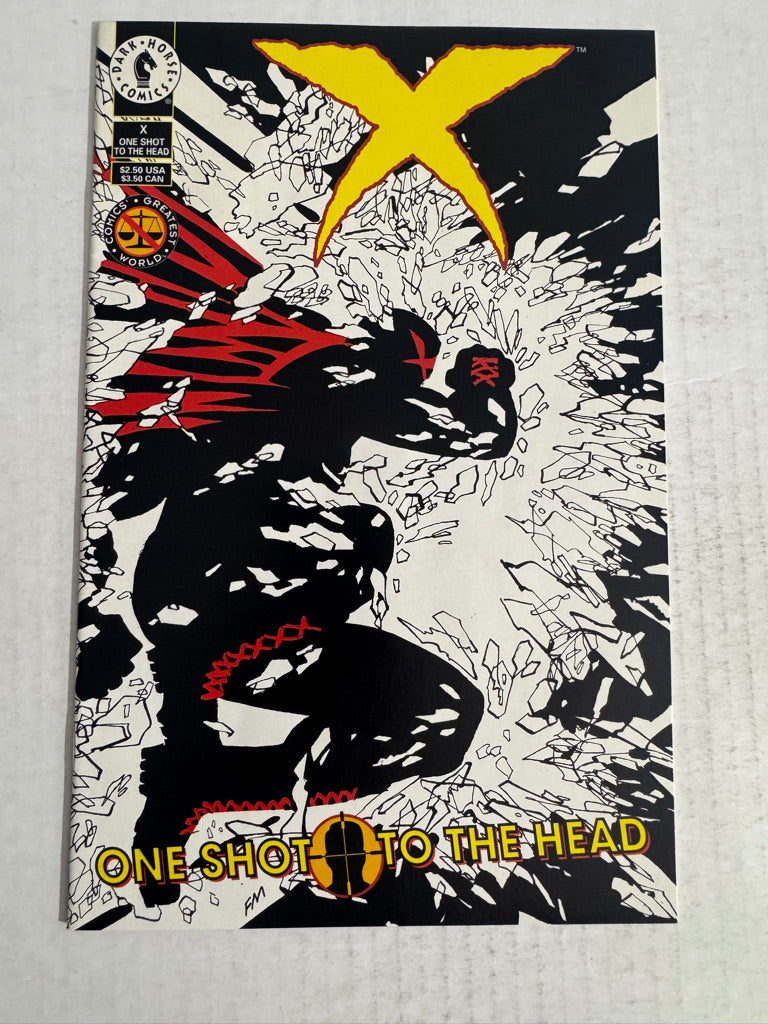 X One Shot To The Head NM- Frank Miller Cover