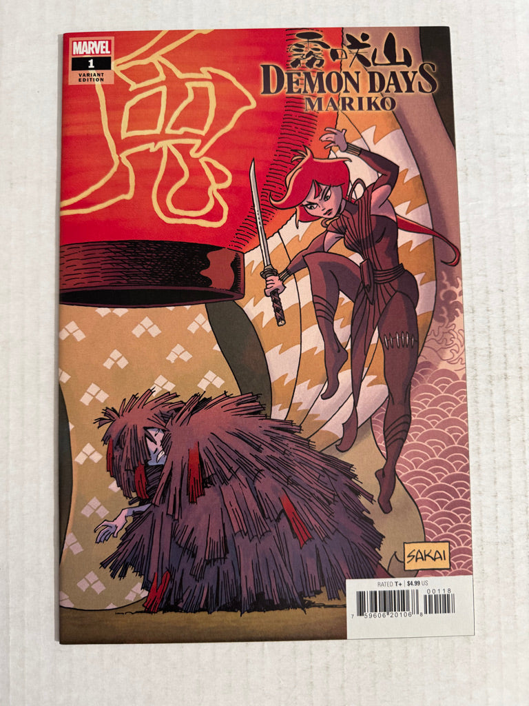 DEMON DAYS MARIKO #1 NM Stan Sakai Variant