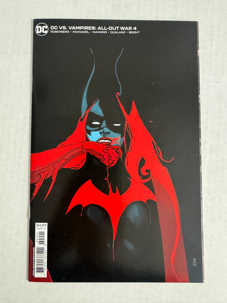 DC VS VAMPIRES All Out War #4 Christian Ward Variant