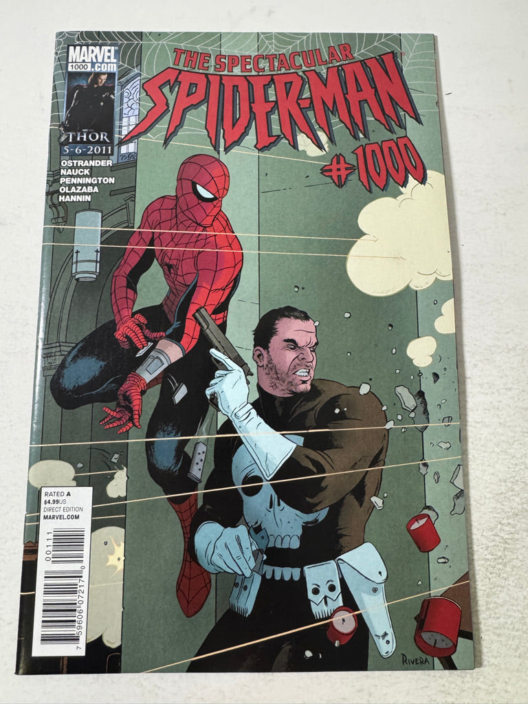 SPECTACULAR SPIDER-MAN #1000 NM- Paulo River Cover