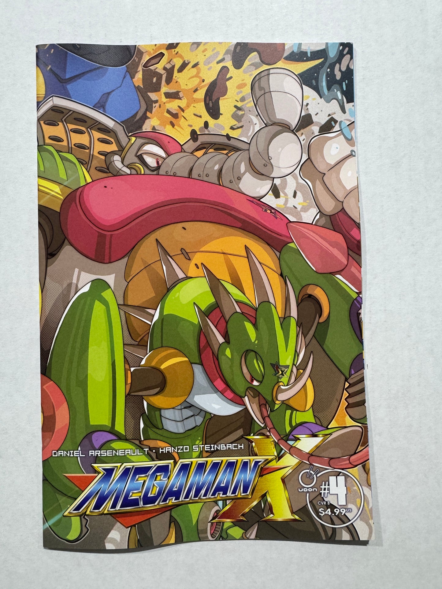 MEGA MAN X #4 NM B Variant
