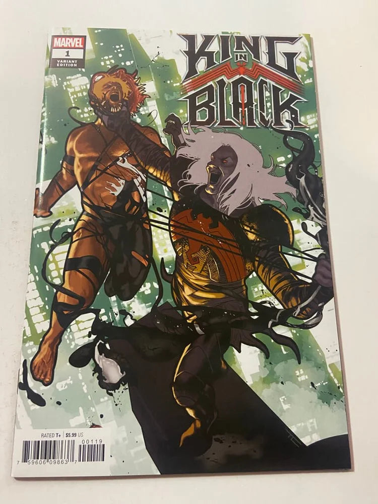 KING IN BLACK #1 NM Taurin Clarke Variant