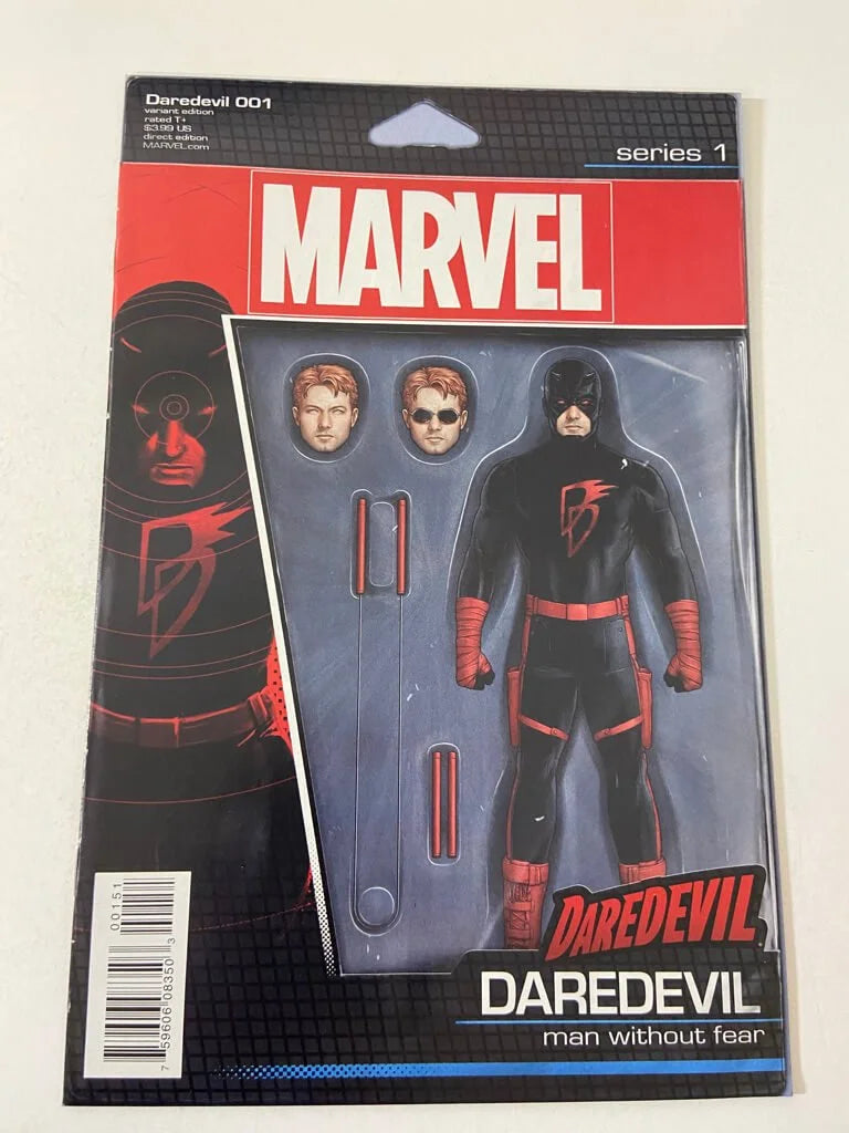 DAREDEVIL #1 Vol 5 NM Action Figure Variant 1ST APPEARANCE