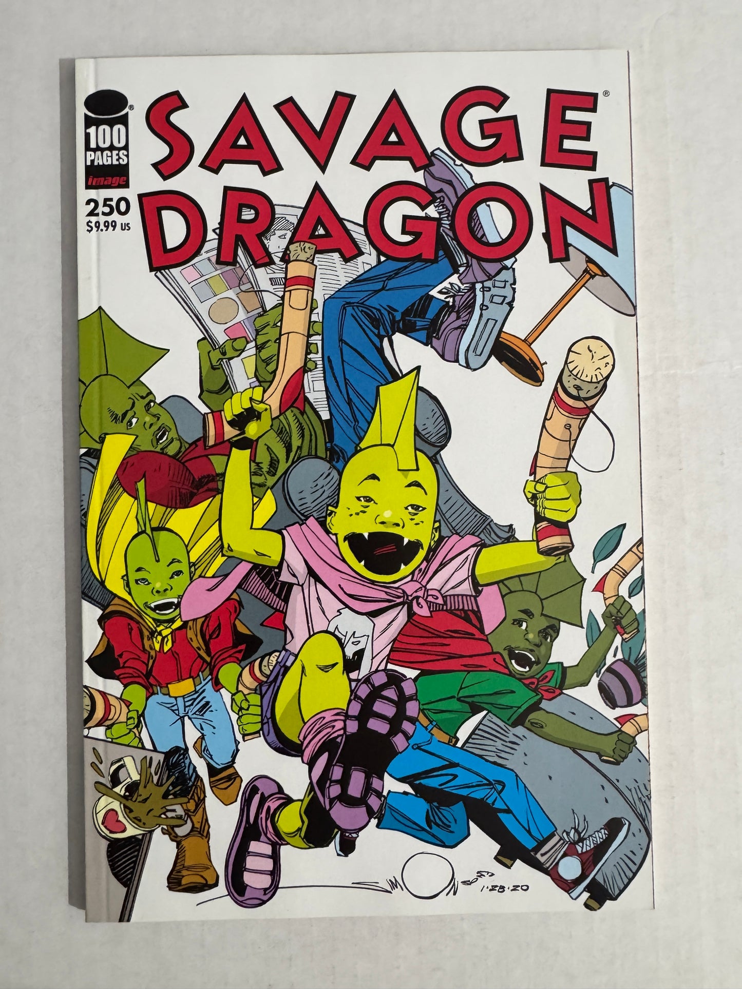 SAVAGE DRAGON #250 Vol 2 NM Walter Simonson Variant