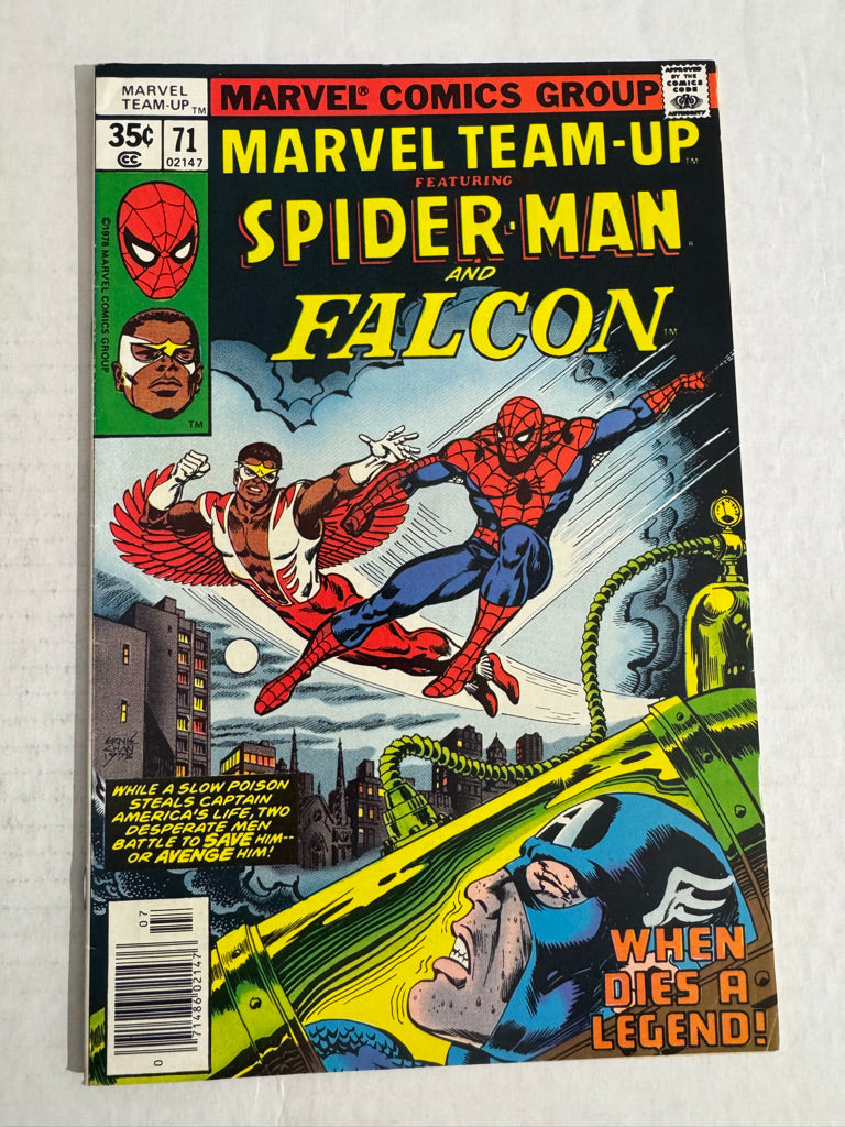 MARVEL TEAM-UP #71 VF+