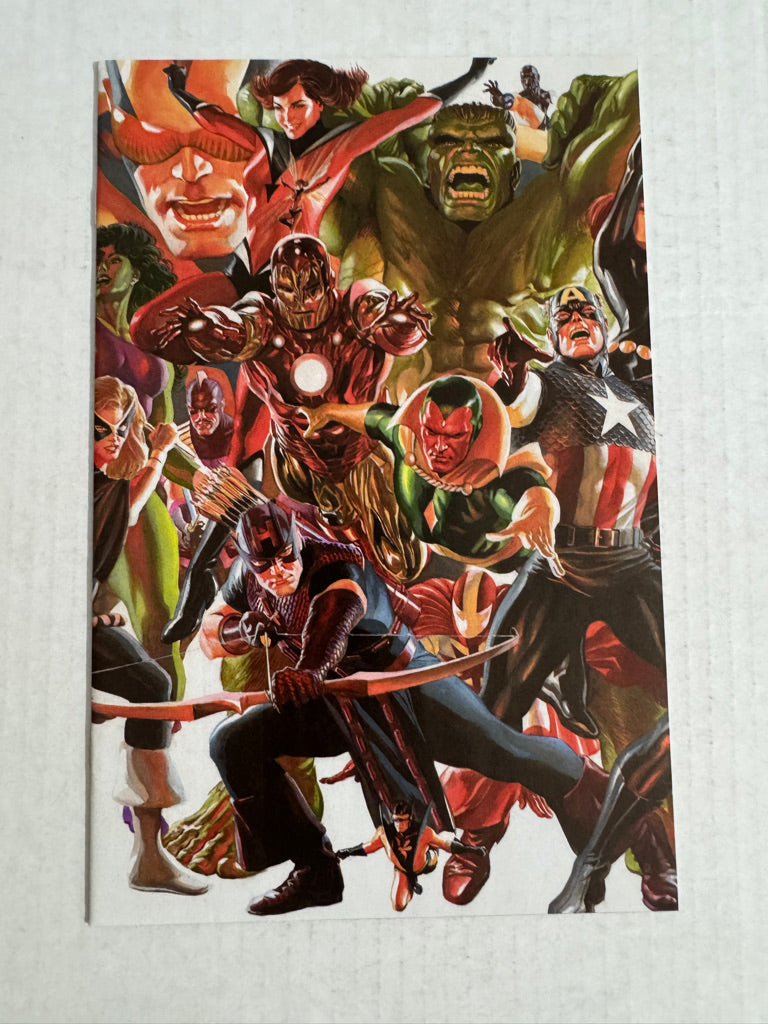 AVENGERS #4 Vol 8 NM Alex Ross Connecting Variant