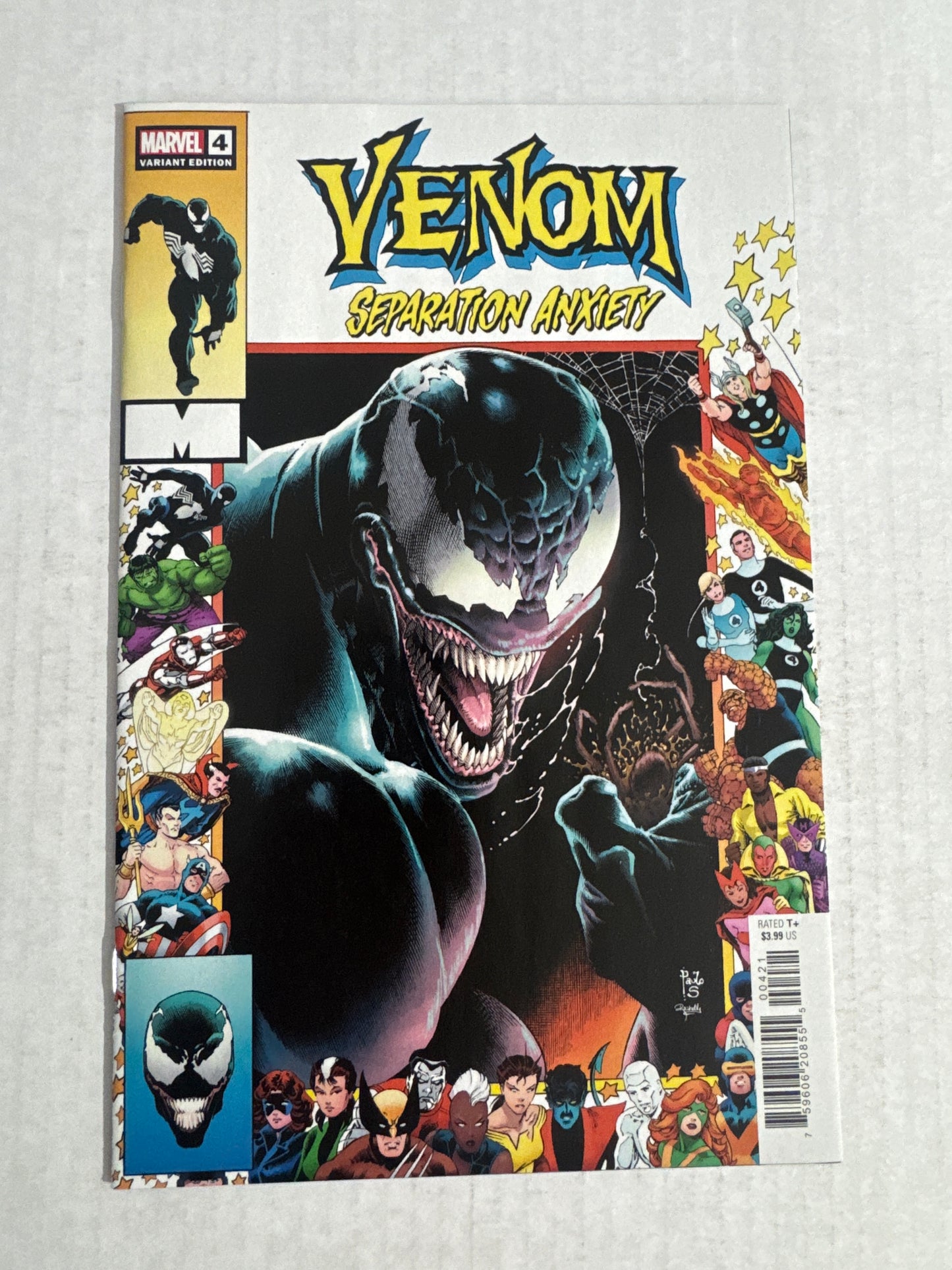 VENOM Separation Anxiety #4 Vol 2 NM Siqueira Variant