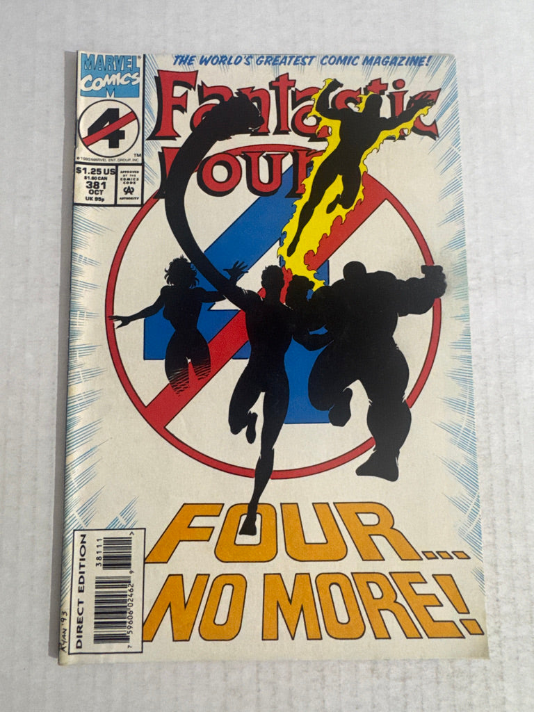 FANTASTIC FOUR #381 VF+
