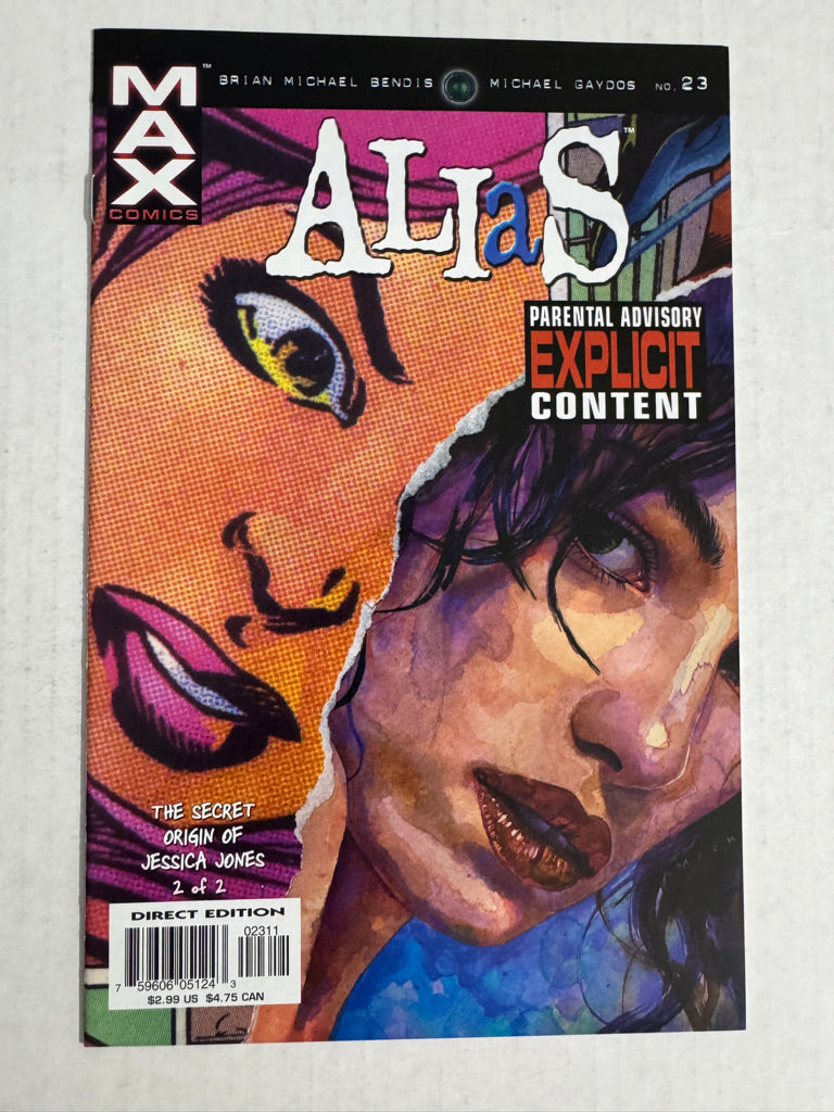 ALIAS #23 NM David Mack Cover