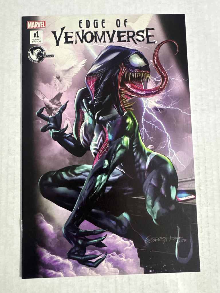 EDGE OF VENOMVERSE #1 NM Greg Horn Store Exclusive Variant