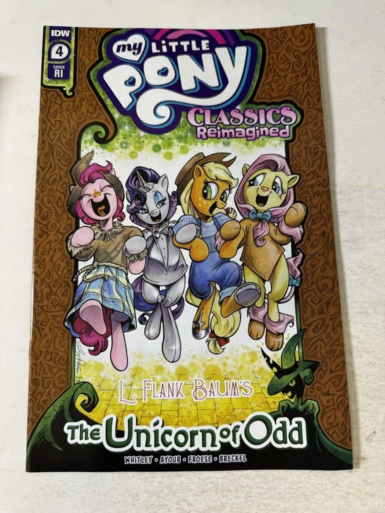 MY LITTLE PONY CLASSICS REIMAGINED The Unicorn of Odd #3 NM 1:10 Variant