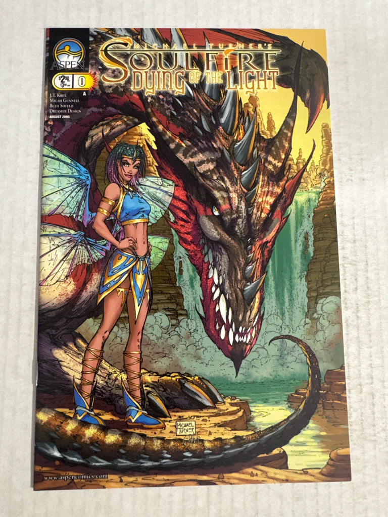 SOULFIRE Dying of The Light #0 NM Michael Turner Cover