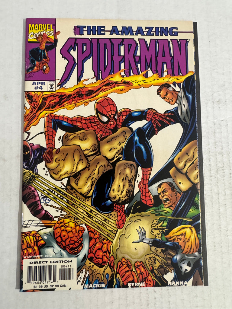 AMAZING SPIDER-MAN #4 Vol 2 John Byrne Cover