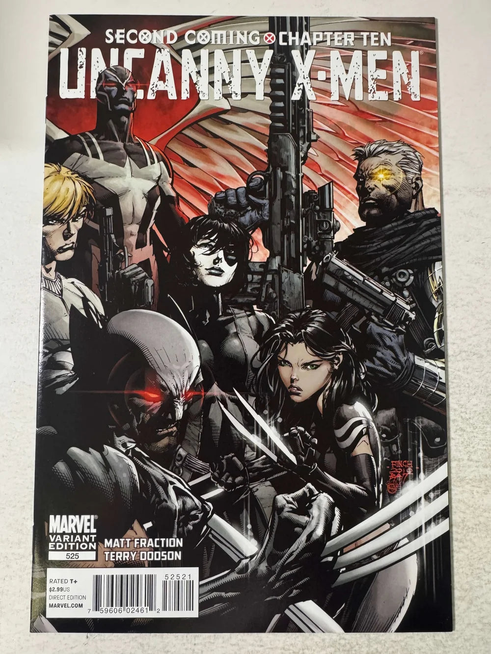 UNCANNY X-MEN #525 NM 1:25 David Finch Variant