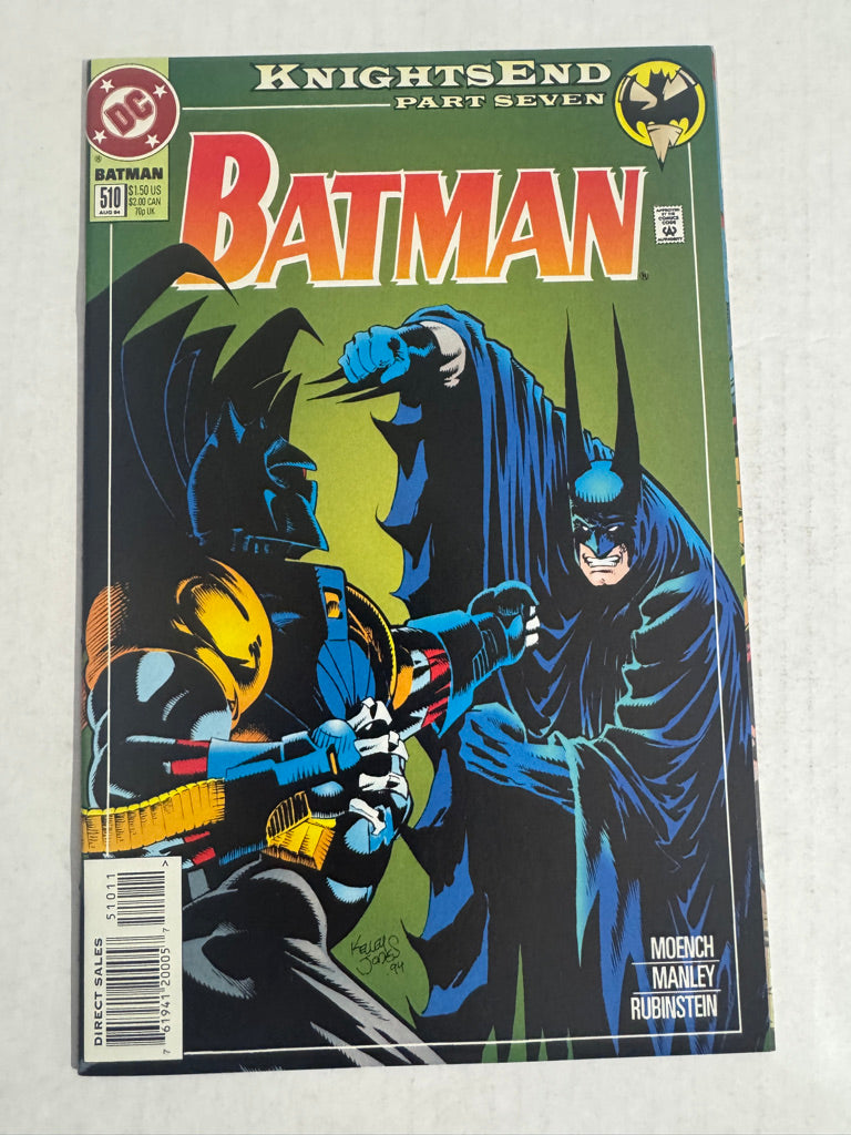 BATMAN #510 NM Kelley Jones Cover