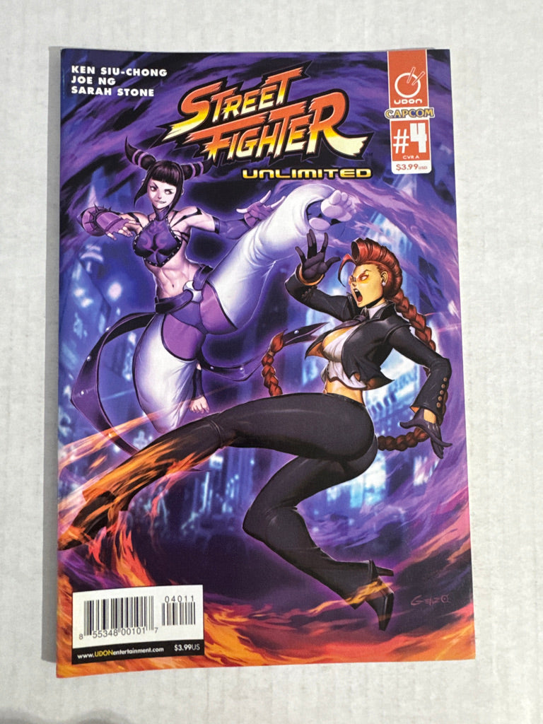 STREET FIGHTER UNLIMITED #4 NM-