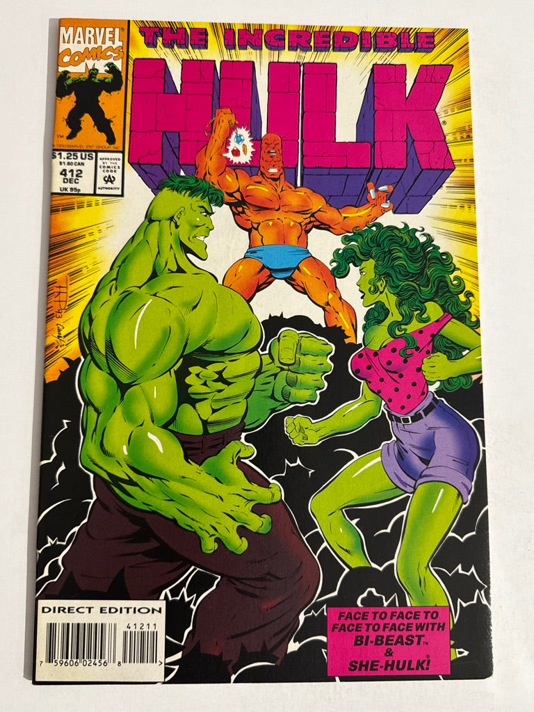 INCREDIBLE HULK #412 NM
