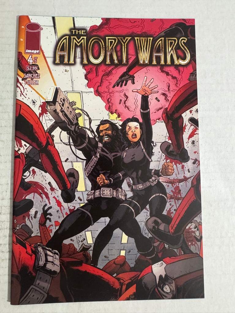 THE AMORY WARS #4 NM Tony Moore Cover