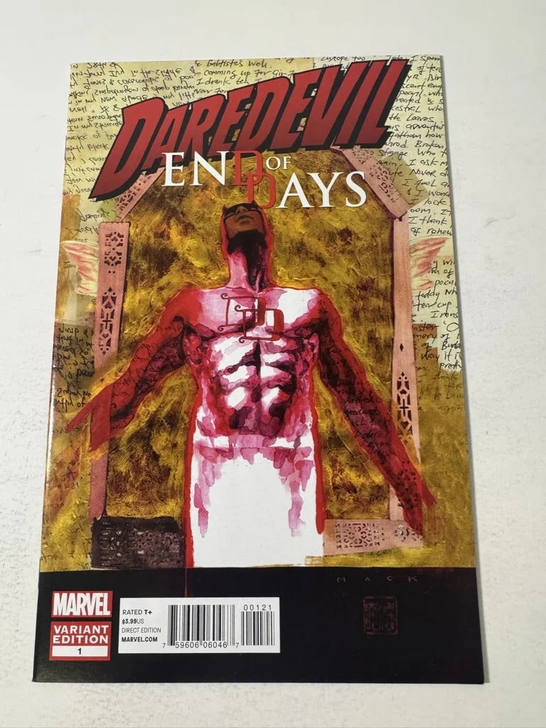 DAREDEVIL End of Days #1 NM 1:30 David Mack Variant