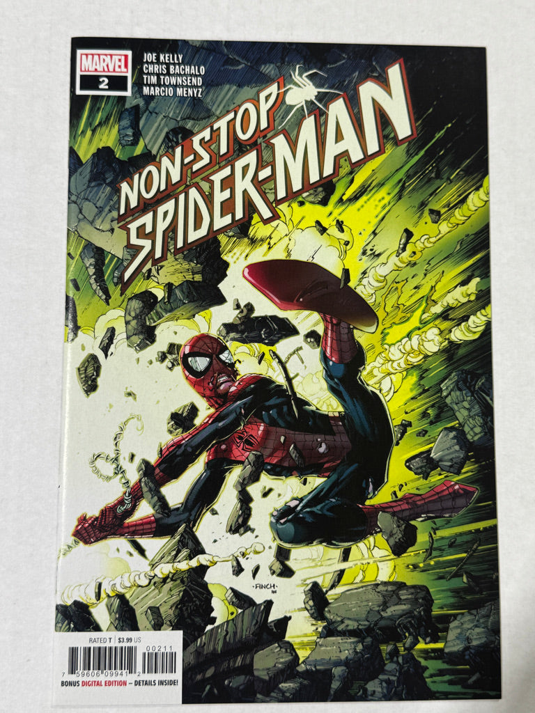 NON-STOP SPIDER-MAN #2 NM David Finch Cover