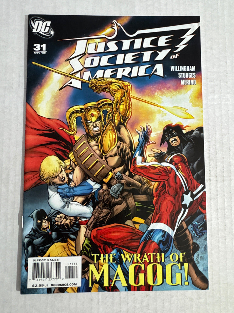JUSTICE SOCIETY OF AMERICA #31 Vol 3 NM