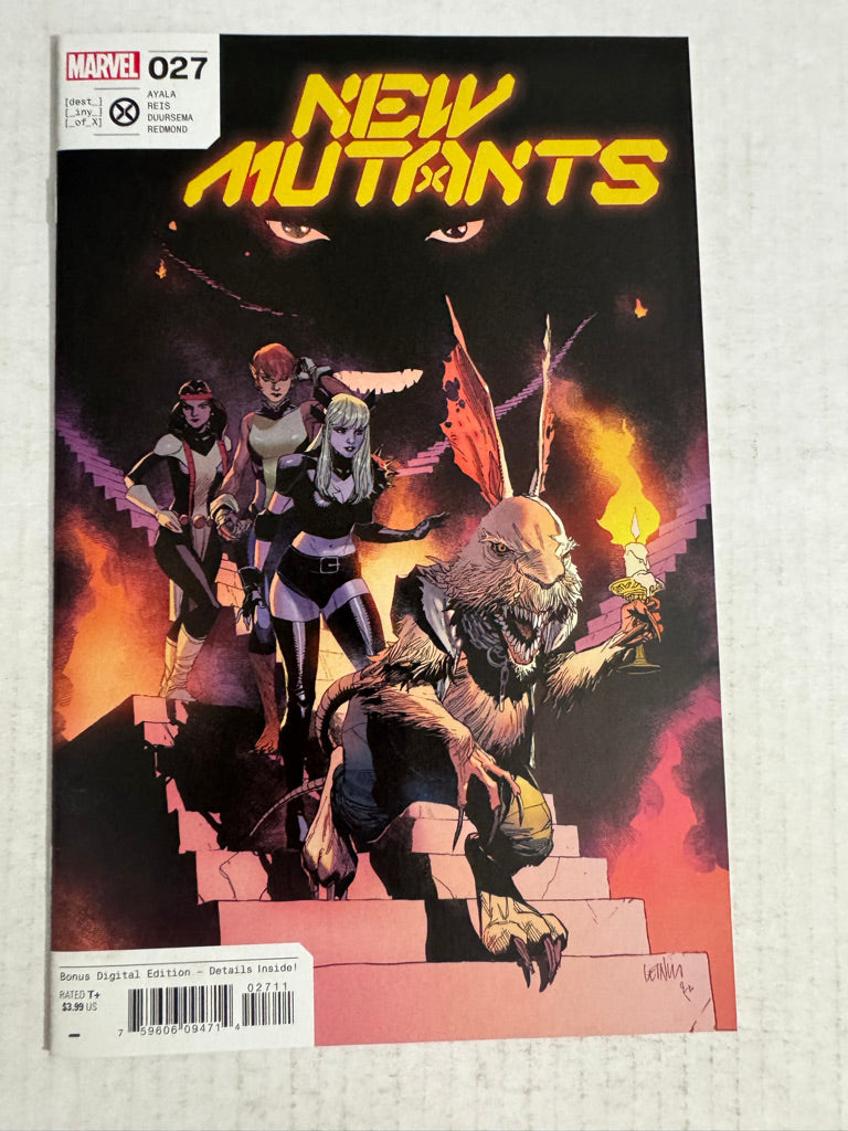 NEW MUTANTS #27 Vol 4 NM Leinil Yu Cover