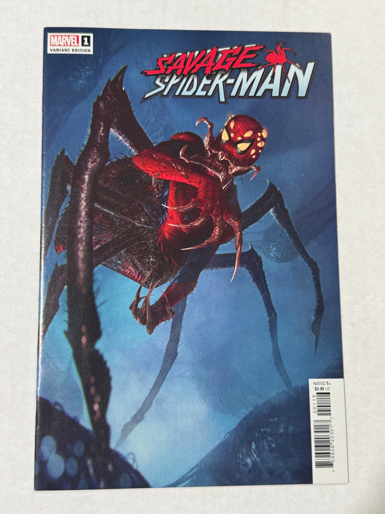 SAVAGE SPIDER-MAN #1 NM 1:50 Rahzzah Variant