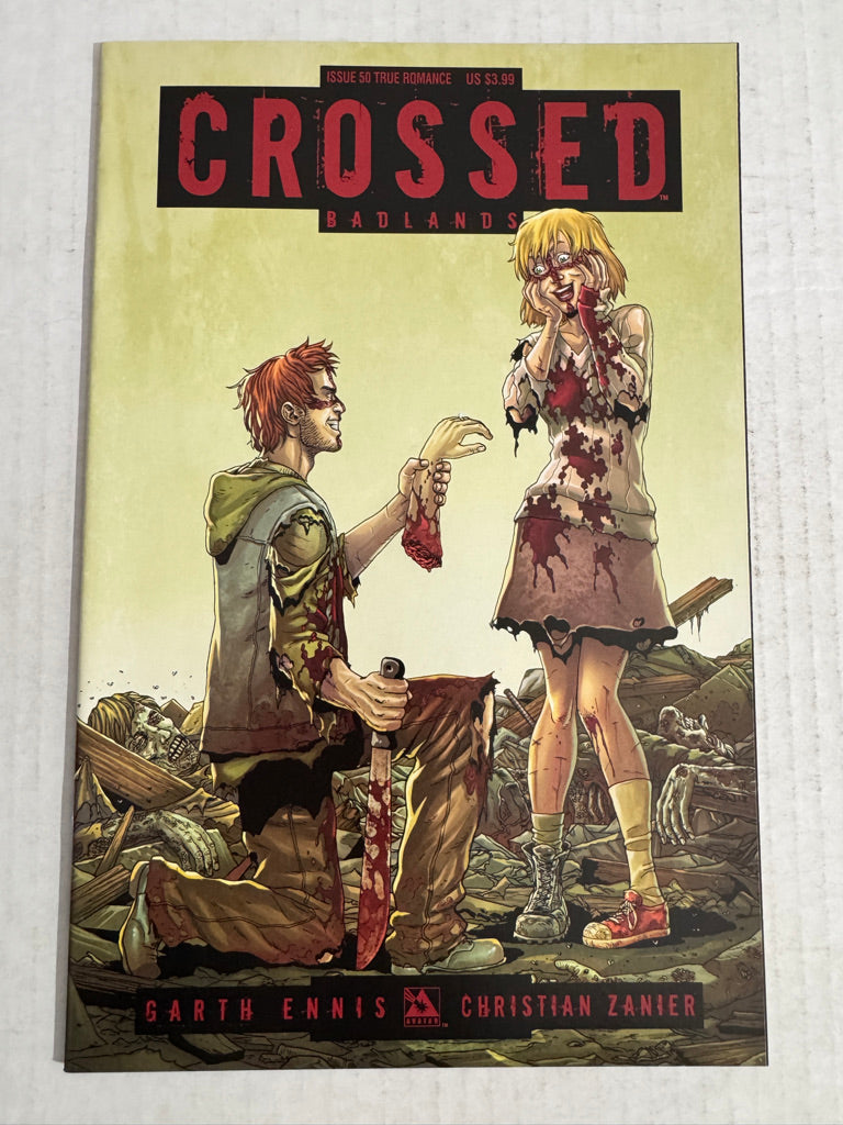 CROSSED BADLANDS #50 NM Jacen Burrows True Romance Variant