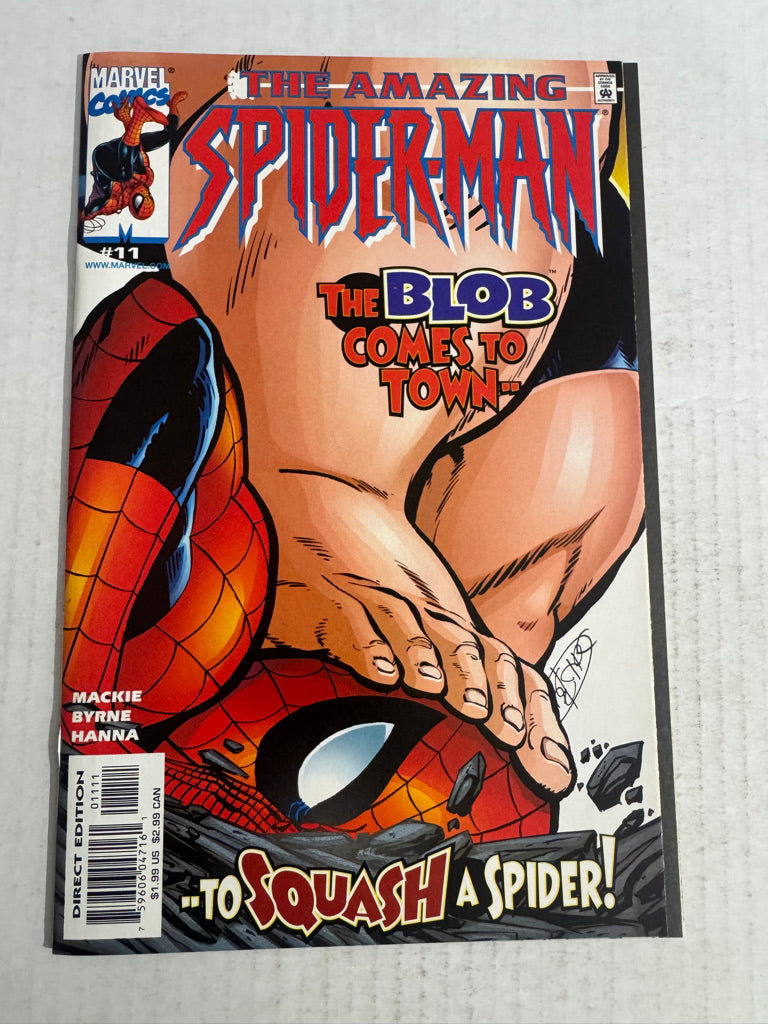 AMAZING SPIDER-MAN #11 Vol 2 NM- John Byrne Cover
