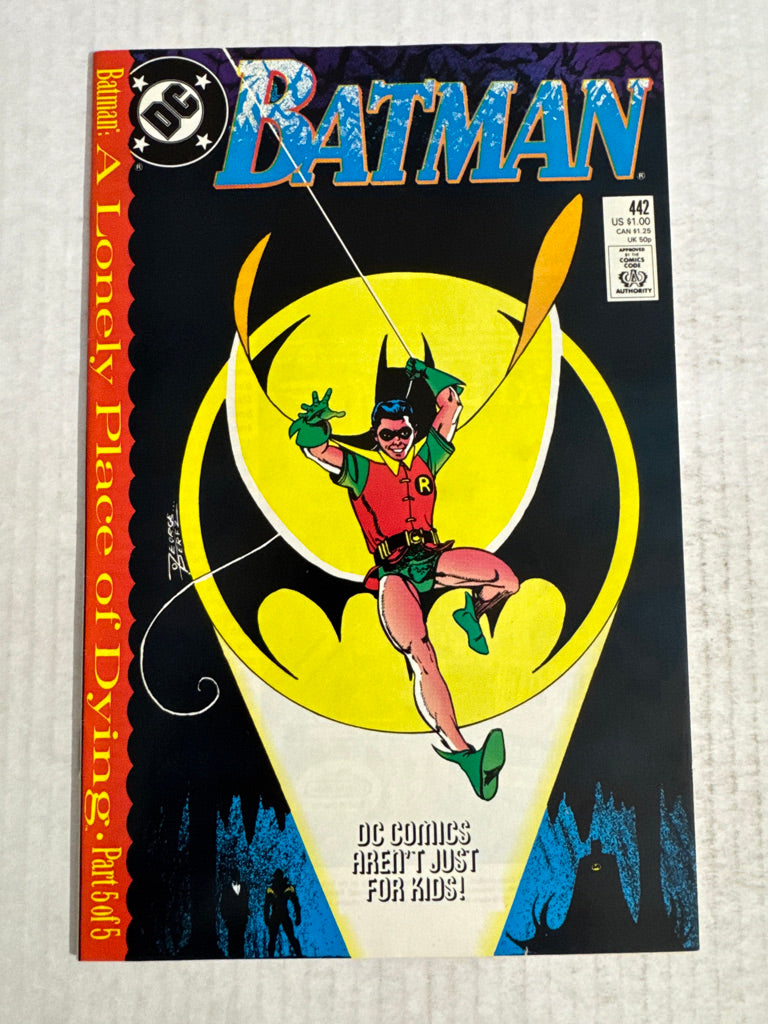 BATMAN #442 VF+ George Perez Cover
