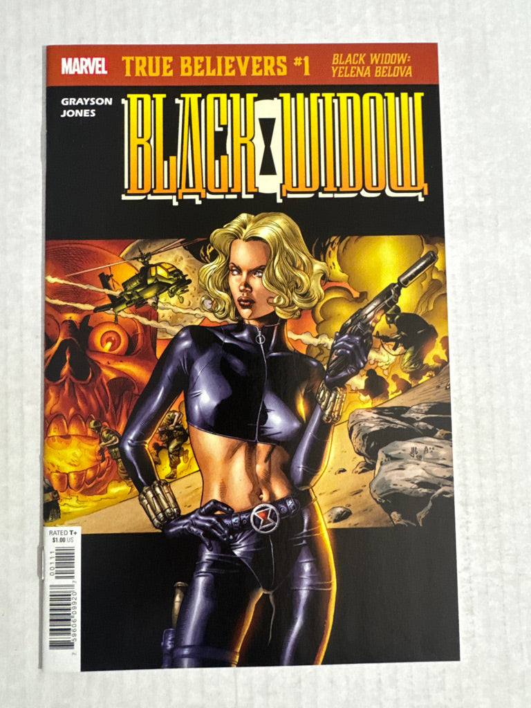 BLACK WIDOW #1 NM Marvel Knights True Believers Yelena Variant