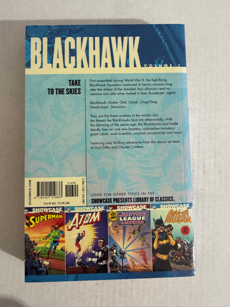 SHOWCASE PRESENTS BLACKHAWK Vol 1 TPB NM OOP