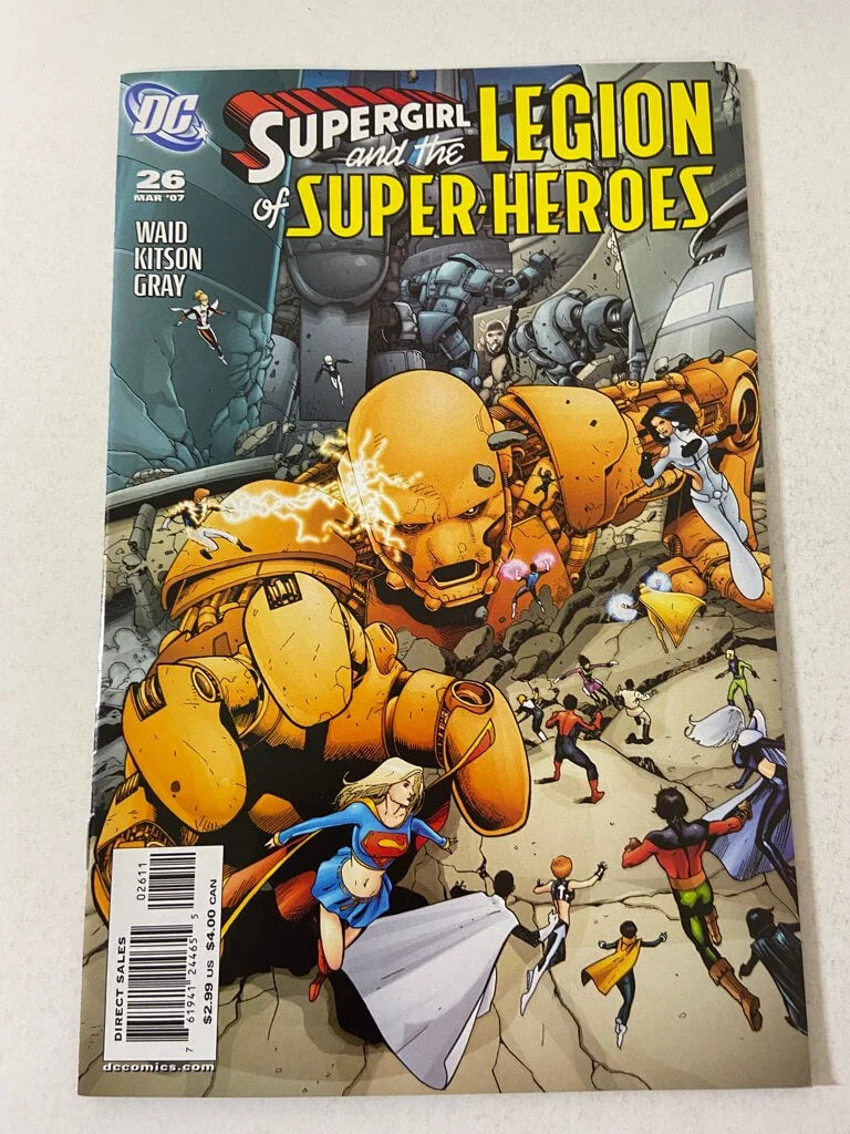 SUPERGIRL AND THE LEGION OF SUPER-HEROES #26 NM