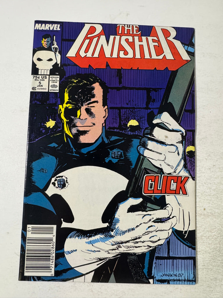 PUNISHER #5 Vol 2 VF NEWSSTAND