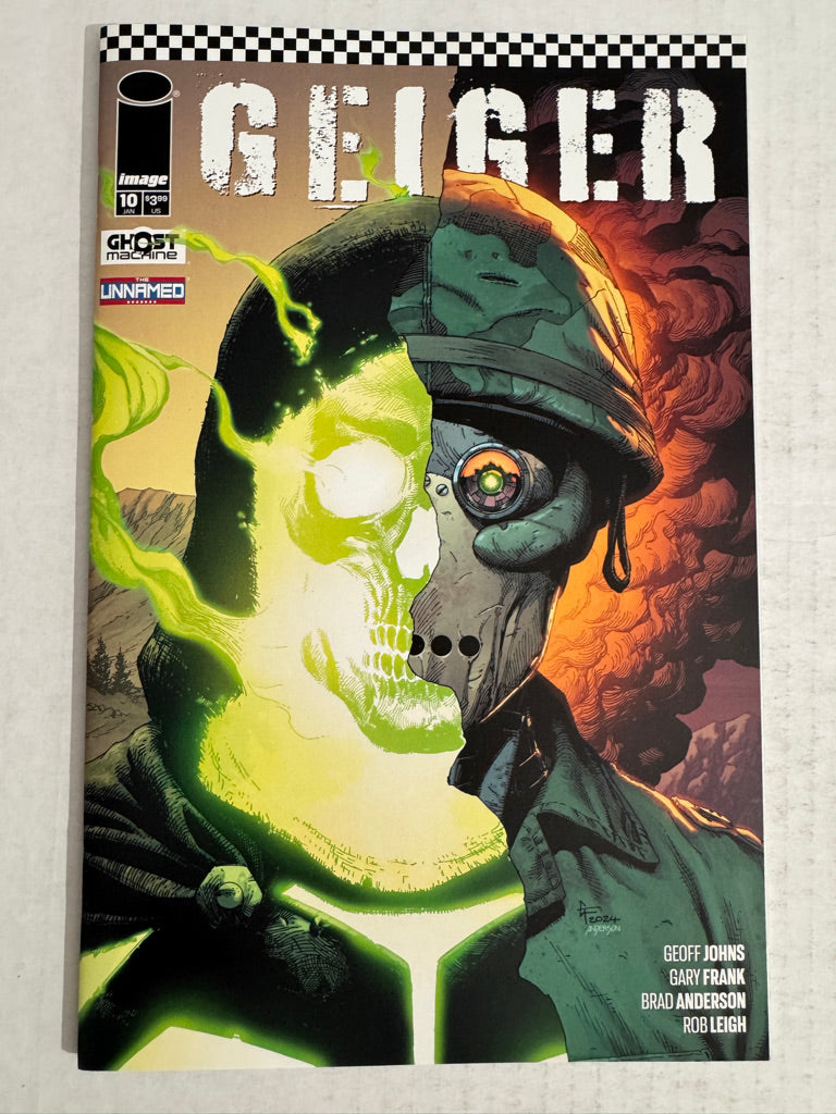 GEIGER #10 Vol 2 NM- Gary Frank Cover 1ST APPEARANCE