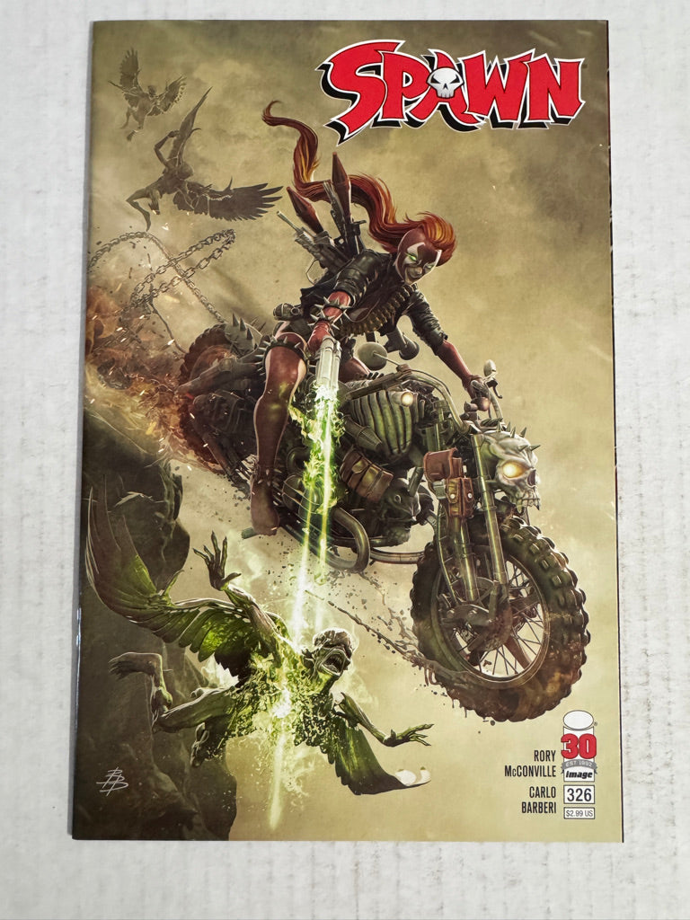 SPAWN #326 NM Bjorn Barends Cover