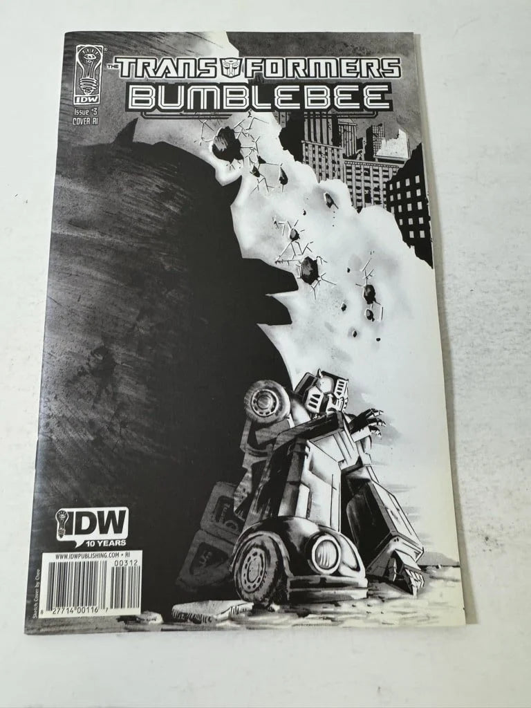 TRANSFORMERS Bumblebee #3 NM 1:10 Sketch Variant